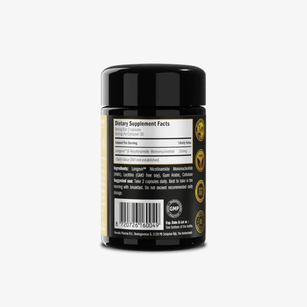 Liposomal NMN Capsules 125mg - 120 caps