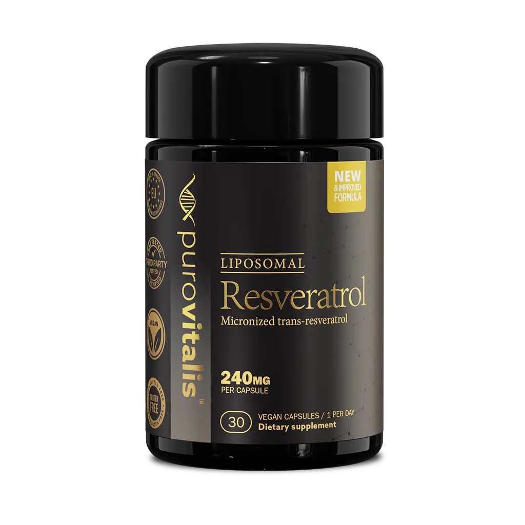 Liposomal Resveratrol - 60 caps - 240mg